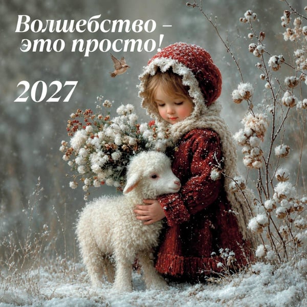 Обложка книги «Волшебство - это просто! Календарь настенный на 2027 год (300х300)» — None, ISBN 9785042496103