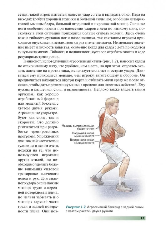 Дополнительное изображение книги «Анатомия тенниса»