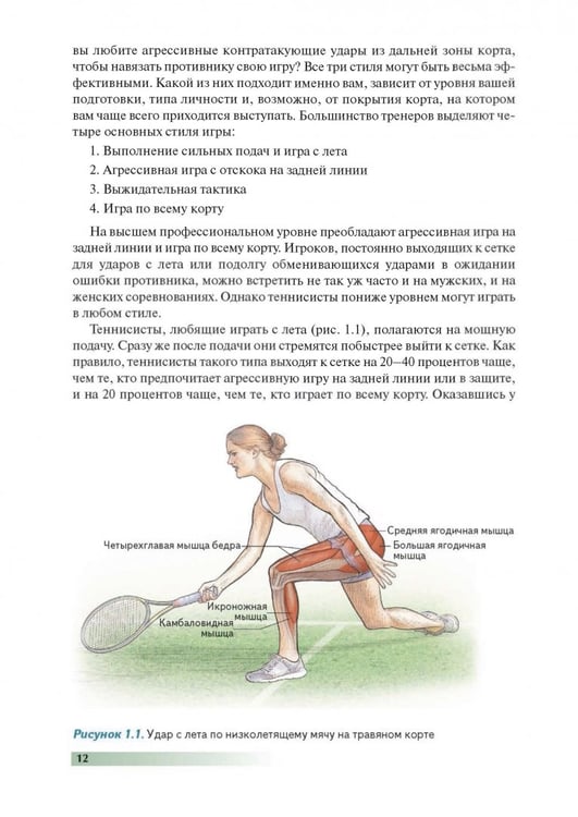 Дополнительное изображение книги «Анатомия тенниса»