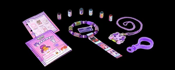Дополнительное изображение книги «STICKI ROLLS APHMAU Комплект из браслета и подвески»