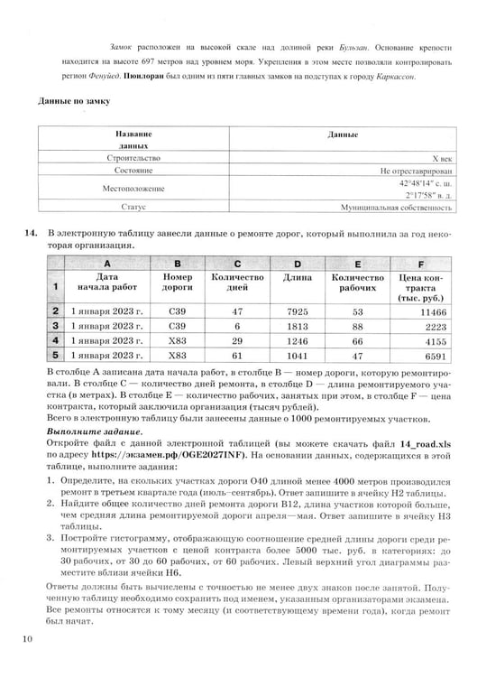 Дополнительное изображение книги «ОГЭ 2027. Информатика. 10 вариантов. Типовые варианты экзаменационных заданий»