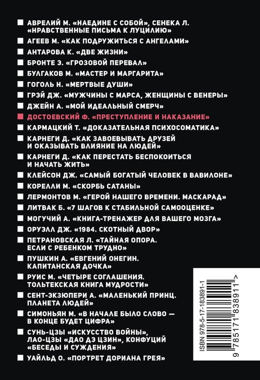 Дополнительное изображение книги «Преступление и наказание»