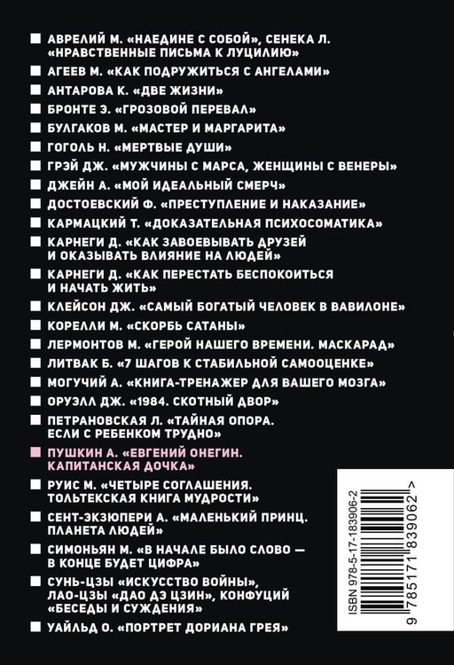 Дополнительное изображение книги «Евгений Онегин. Капитанская дочка»