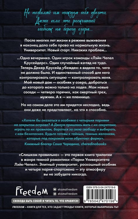 Дополнительное изображение книги «Слишком правильно (#1)»