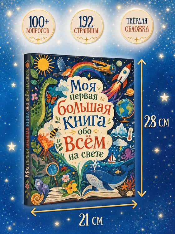 Дополнительное изображение книги «Моя первая большая книга обо всем на свете»