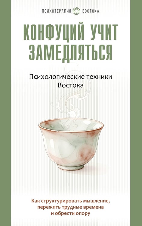 Обложка книги «Конфуций учит замедляться. Психологические техники Востока. Как структурировать мышление, пережить трудные времена и обрести опору» — Ким Александр, ISBN 9785171908034