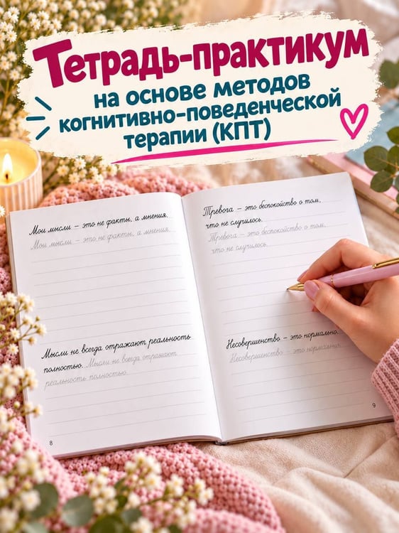 Дополнительное изображение книги «1000 терапевтических прописей против тревоги и страхов»