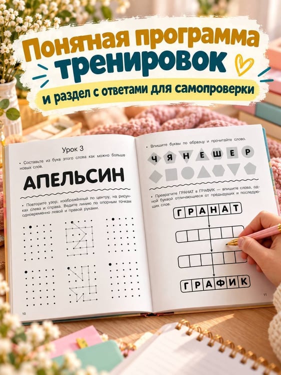 Дополнительное изображение книги «1000 упражнений для развития когнитинвных способностей»