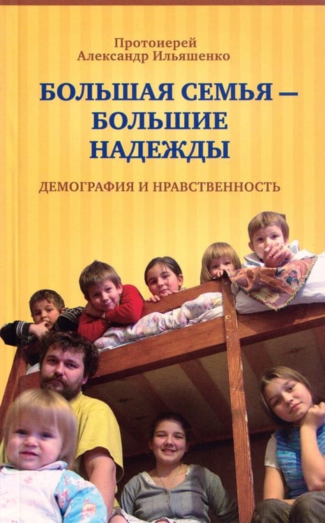 Обложка книги «Большая семья - большие надежды. Демография и нравственность» — Протоиерей Александр Ильяшенко