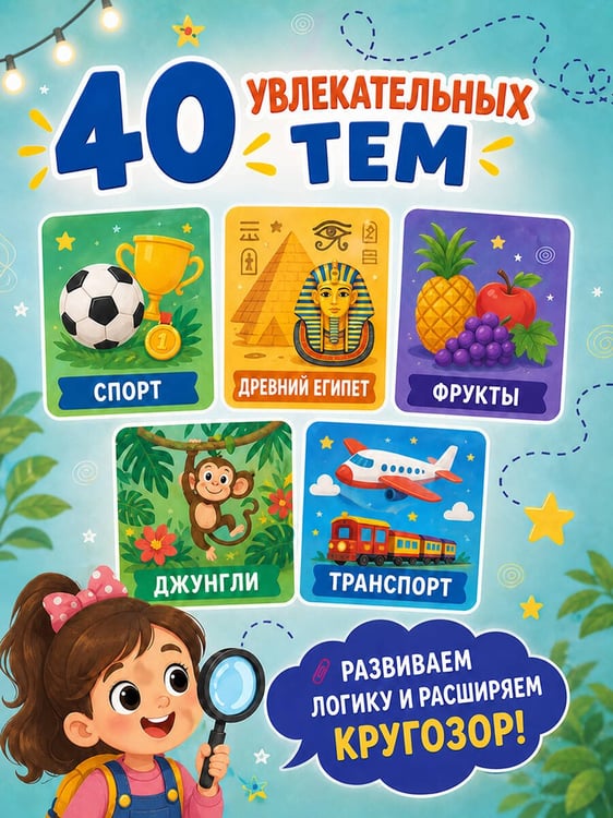 Дополнительное изображение книги «Кроссворды для детей»