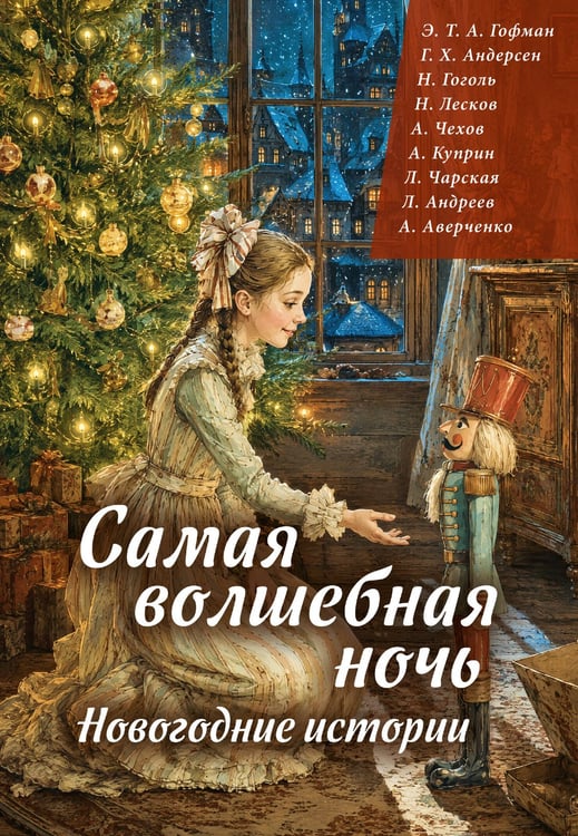 Обложка книги «Самая волшебная ночь. Новогодние истории» — Андерсен Ханс Кристиан, ISBN 9785171916800