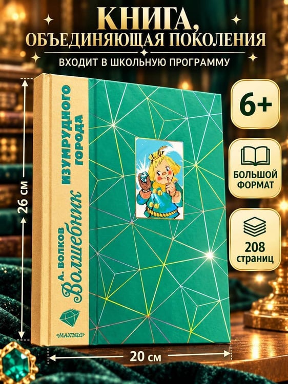 Дополнительное изображение книги «Волшебник Изумрудного города. Рис. Л. Владимирского»