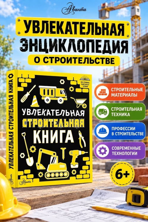 Дополнительное изображение книги «Увлекательная строительная книга»