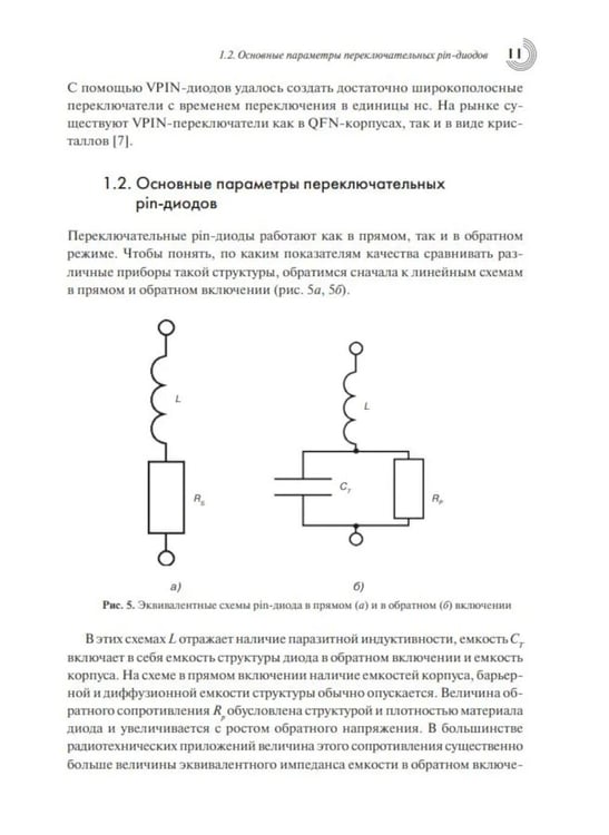 Дополнительное изображение книги «Pin-диодные переключатели»