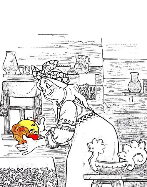 Дополнительное изображение книги «Колобок»
