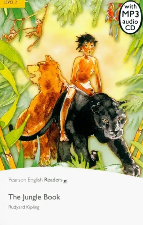Обложка книги «The Jungle Book + CD. Level 2 (+ Audio CD)» — Киплинг Редьярд Джозеф, ISBN 9781408278062
