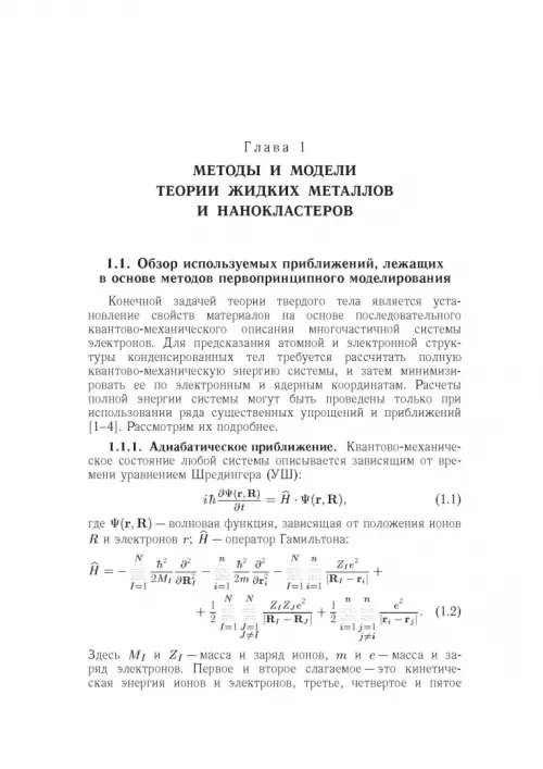 Дополнительное изображение книги «Вычислительные методы микроскопической теории металлических расплавов и нанокластеров»
