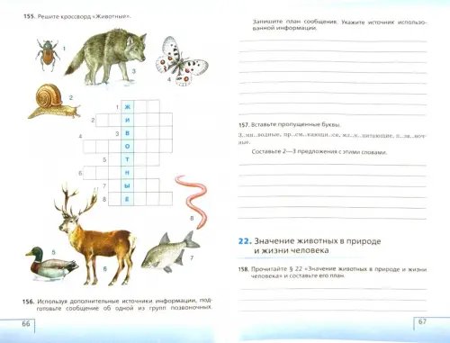 Дополнительное изображение книги «Биология. Введение в биологию. 5 класс. Рабочая тетрадь к учебнику Сонина, Плешакова. ФГОС»