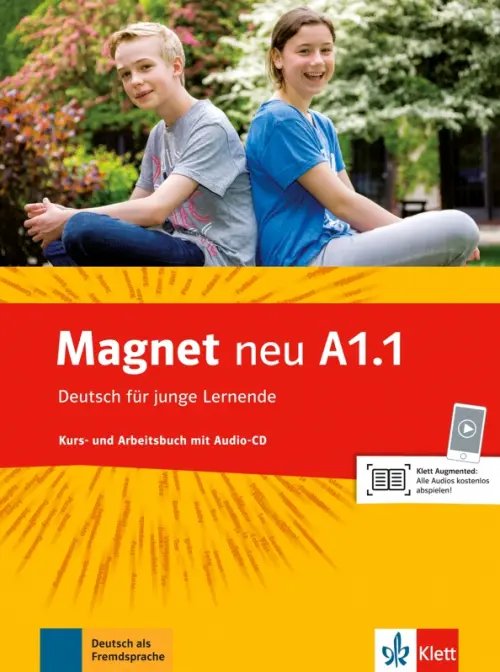 Обложка книги «Magnet neu A1.1. Kurs- und Arbeitsbuch (+ Audio CD)» — Motta Giorgio, Korner Elke, Esterl Ursula, ISBN 9783126760959