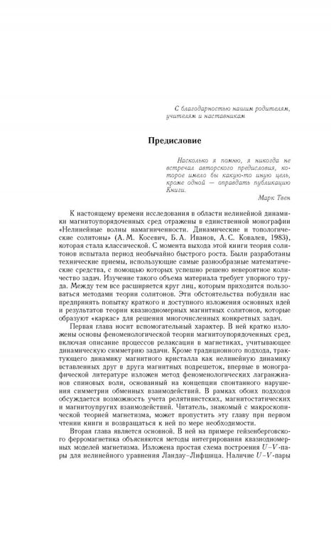 Дополнительное изображение книги «Квазиодномерные магнитные солитоны»