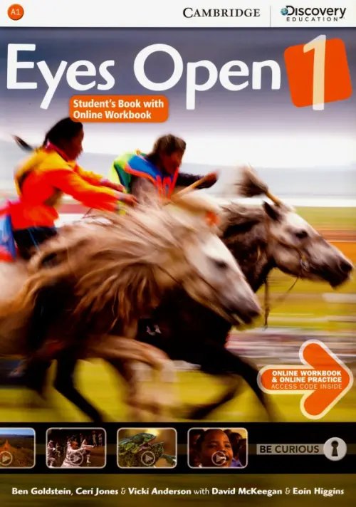 Обложка книги «Eyes Open Level 1. Student's Book with Online Workbook and Online Practice» — Goldstein Ben, Anderson Vicki, McKeegan David, Higgins Eoin, ISBN 9781107467286