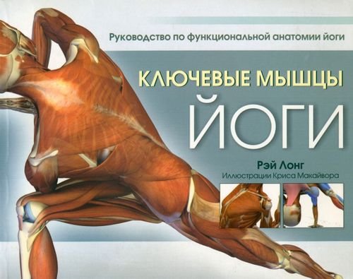 Обложка книги «Ключевые мышцы йоги» — Лонг Рэй, ISBN 9789851519305