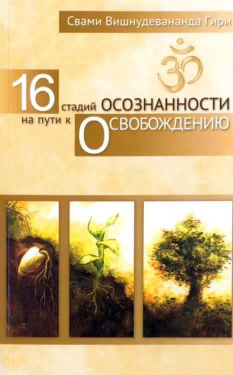 Обложка книги «16 стадий осознанности на пути к освобождению» — Свами Вишнудевананда Гири, ISBN 9785000532799