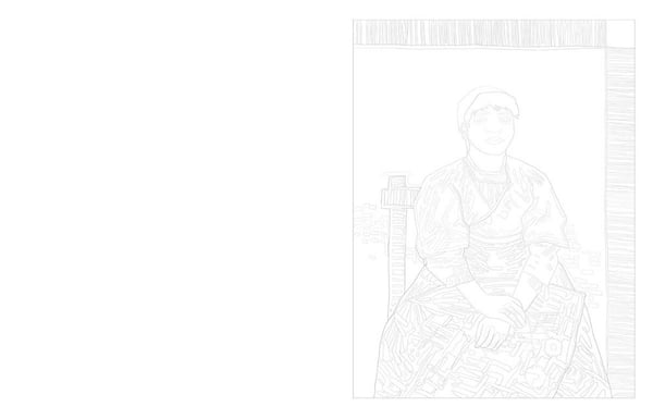 Дополнительное изображение книги «Ван Гог. Альбом для раскрашивания»