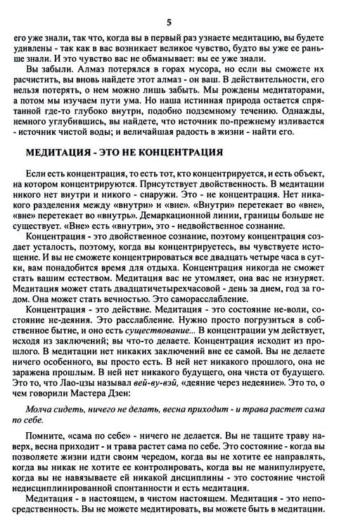 Дополнительное изображение книги «Оранжевая книга. Медитации просветленного мастера»