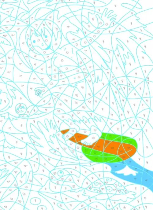 Дополнительное изображение книги «Оживи волшебные картинки по цветам, цифрам и символам лета»