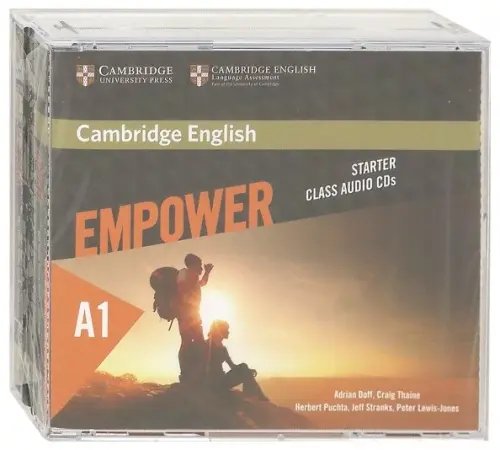 Обложка книги «CD-ROM. Empower. Starter. Level А1. Class Audio CDs (количество CD дисков: 3)»