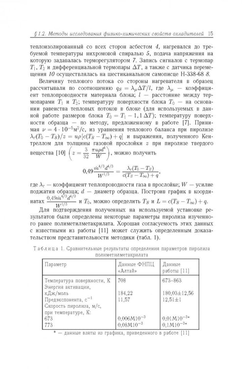 Дополнительное изображение книги «Физико-химические основы создания элементов снаряжения низкотемпературных газогенераторов»