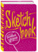 Дополнительное изображение книги «Sketchbook с уроками внутри. Базовый уровень (фуксия)»