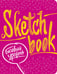 Обложка книги «Sketchbook с уроками внутри. Базовый уровень (фуксия)», ISBN 9785699860401
