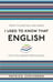 Дополнительное изображение книги «I Used to Know that: English»