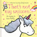 Дополнительное изображение книги «That's not my unicorn..»