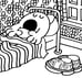 Дополнительное изображение книги «My Mr Noisy (Colouring Book With Colourful Stickers)»