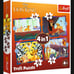 Обложка книги «TREFL DISNEY Комплект пазлов 4в1 Король Лев»
