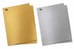 Обложка книги «Kartons Folia 50x70 /220g/1lp  zelts/sudrabs»