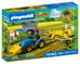 Обложка книги «PLAYMOBIL Малый трактор с сеноворошилкой 72163»